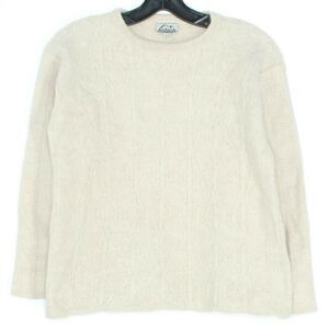Alpaca Mountain Trade Womens Sweater Vintage Peruvian Fur Tan Size Medium EU